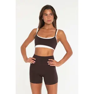 Layered Bra - Espresso