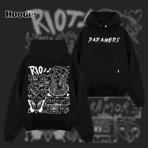 Retro Paramore Riot! T-shirt , Paramore T-shirt & Hoodie , Rock Band Shirt, Retro Music Tee, Rock Music Lover Shirt, Vintage Band Shirts Casual Fabric Fit Top , Top Men's and Women's Clothing