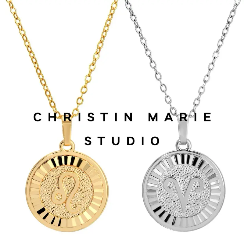 Fine Chain Zodiac Necklace