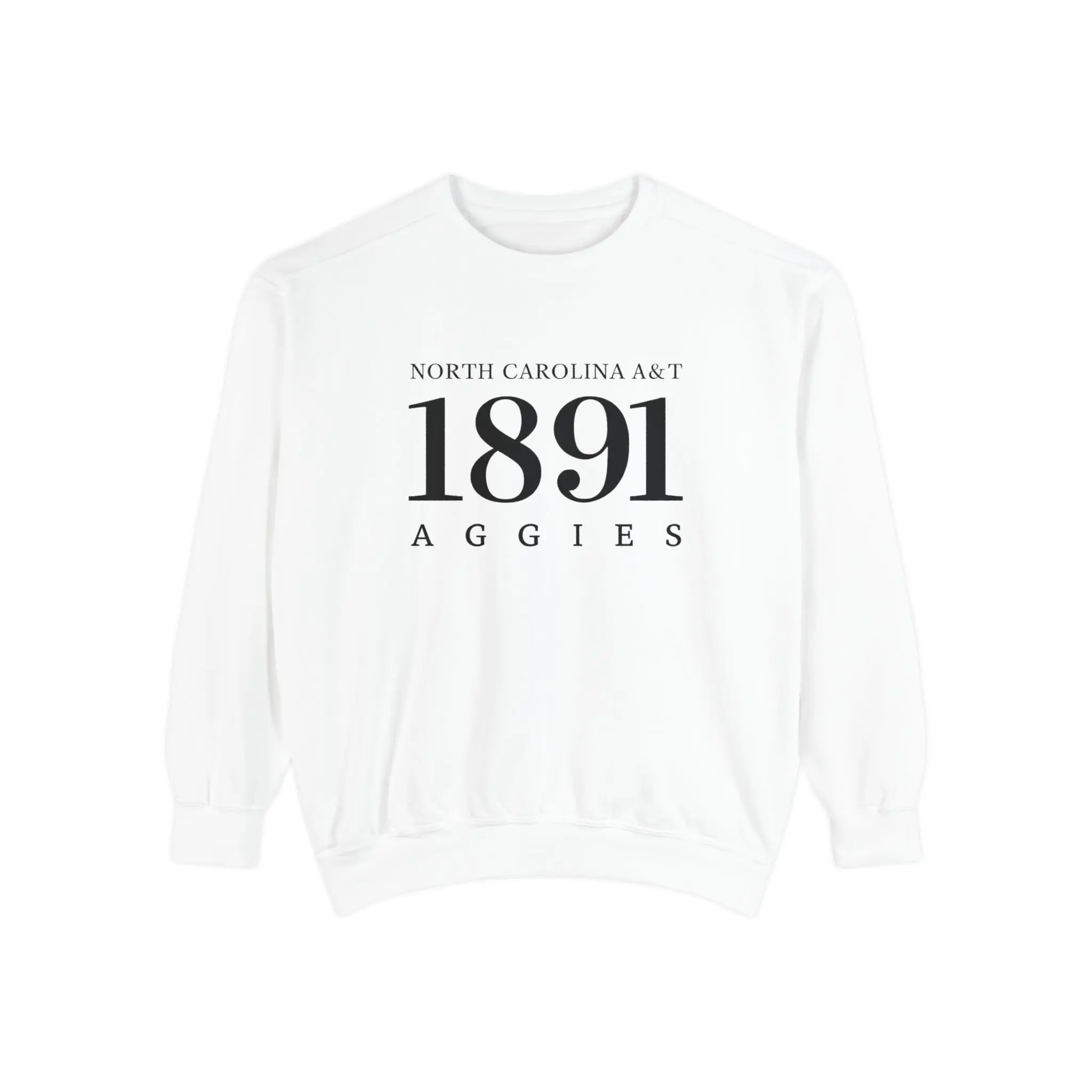 1891 Aggies North Carolina A&T Sweatshirt | Vintage College Year Pullover