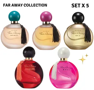 Far Away Collection Perfume Set By AVON - 5-Piece Fragrance Bundle for Women