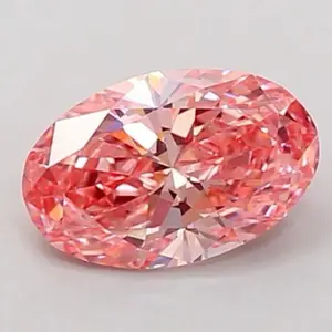 Lab Grown Pink Diamond Oval 1.07CT VS1 IGI Loose Stone