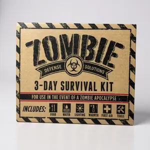 3-Day Survival Solution - Zombie Preparedness Box! Emergency Kit Emergency Gear