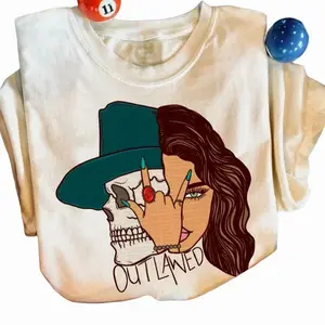 Outlawed Shirt, vintage western women graphic tees, western outfits women, 4