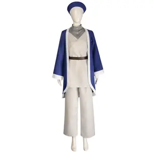 Falin Touden Adventure Cosplay Costume Set Purple Coat Shirt Pants Belt Hat for Comic Con