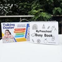 English-Spanish Alphabet-Blue+Busy book