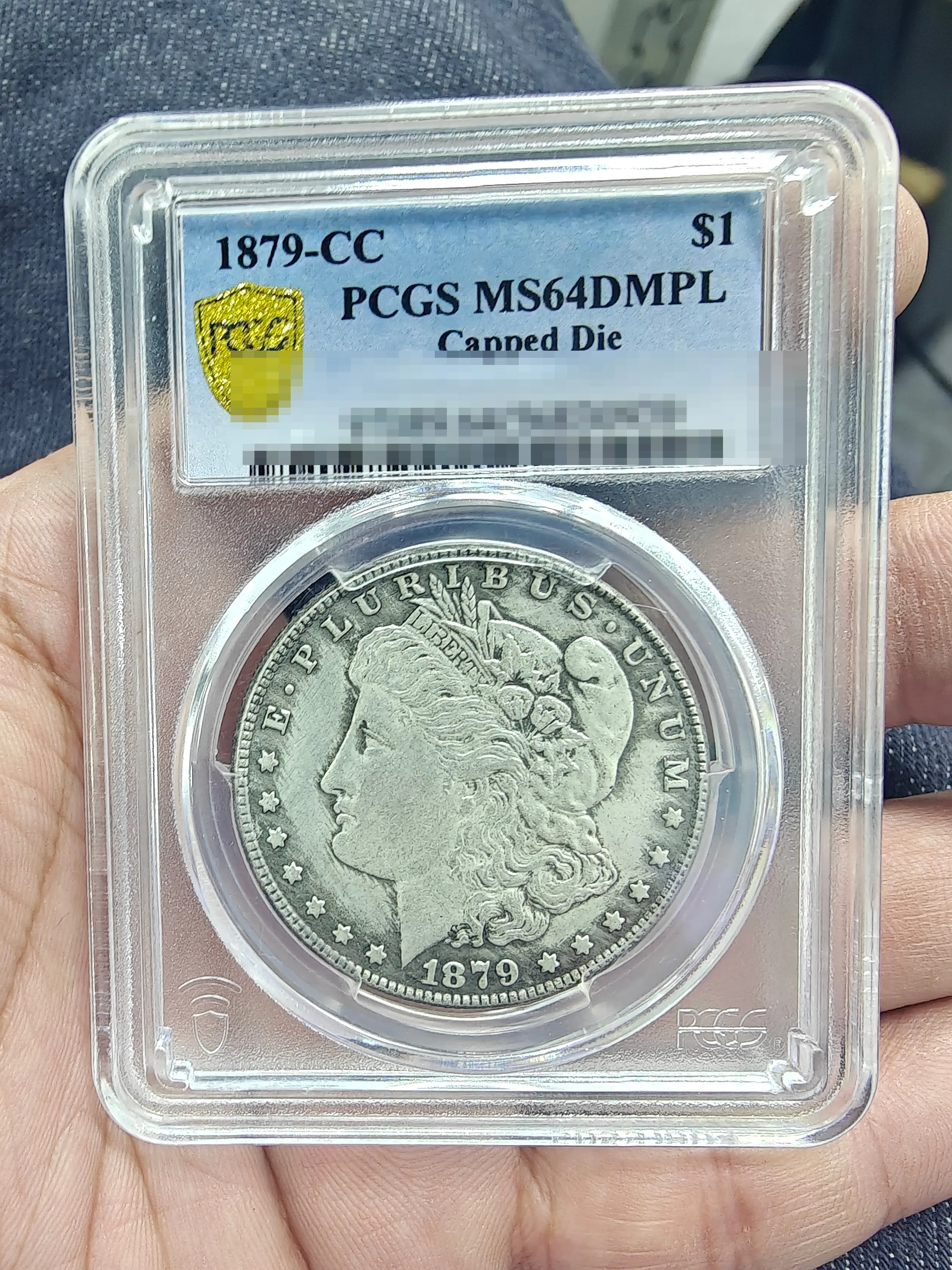 1879-CC Morgan Silver | PCGS Certified • Historic Carson City Mint