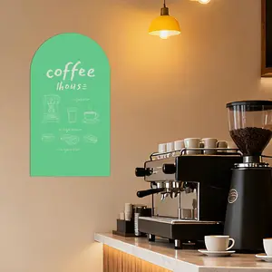 Magnetic Wall Decal Arch Board, Self-Adhesive Chalkboard Surface, Classroom & Blackboard, Easy Peel & Stick Installation