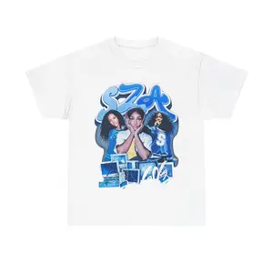 Vintage SZzA T-Shirt with Streetwear Pop and Music Gift Aesthetic