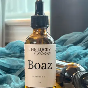 Boaz Diffuser Oil – Lavender, Woodsy & Vanilla | Masculine & Clean (2 oz)