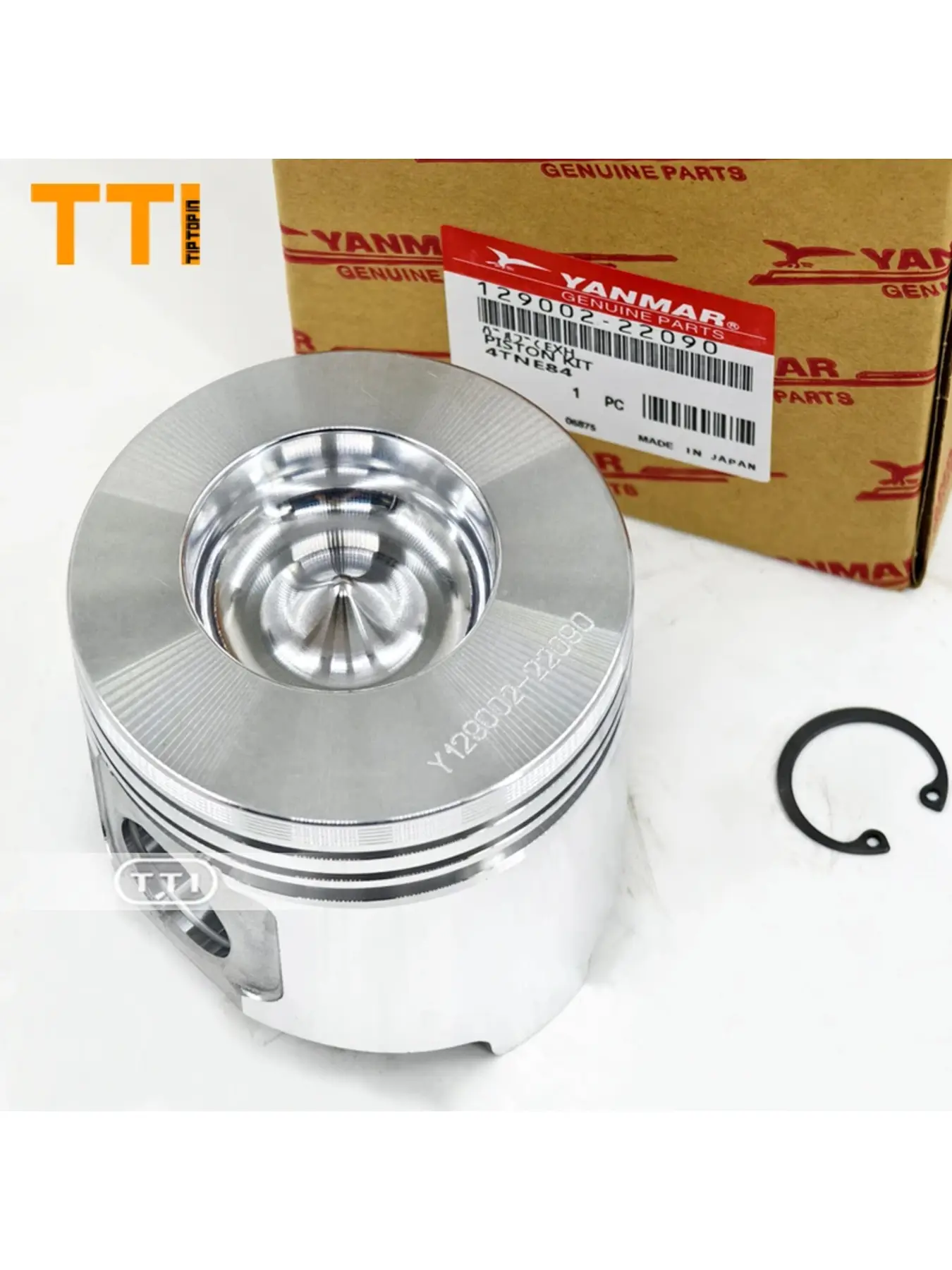 4TNE84 Piston Kit Ring Set 3TNE84 Engine Piston 129002-22090  Engine Parts