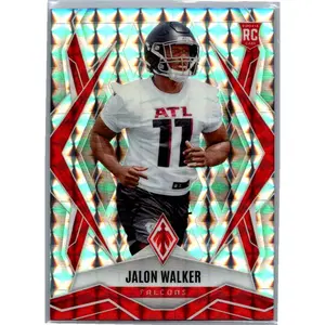 2025 Panini Phoenix #193 Jalon Walker Silver Pyramids Prizm