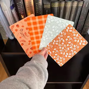 Fall Themed Kindle Inserts for Kindle Paperwhite, Colorsoft and Basic- Changeable Inserts, No Damage, Rounded Corners