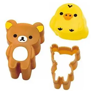 Japanese Bento Sandwich Cutter Rilakkuma Kiiroitori