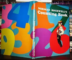 USED Book - Norman Rockwell's Counting Book by Glorina Taborin (Hardcover) - english