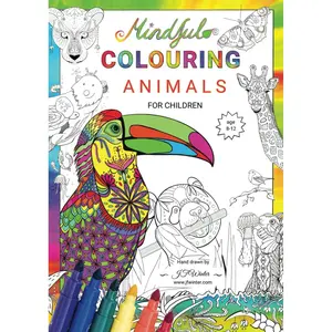 Mindful Colouring Animals for Children: Mindfulness for kids age 8-12 with joyful, relaxing and fun designs Paperback – October 10, 2023