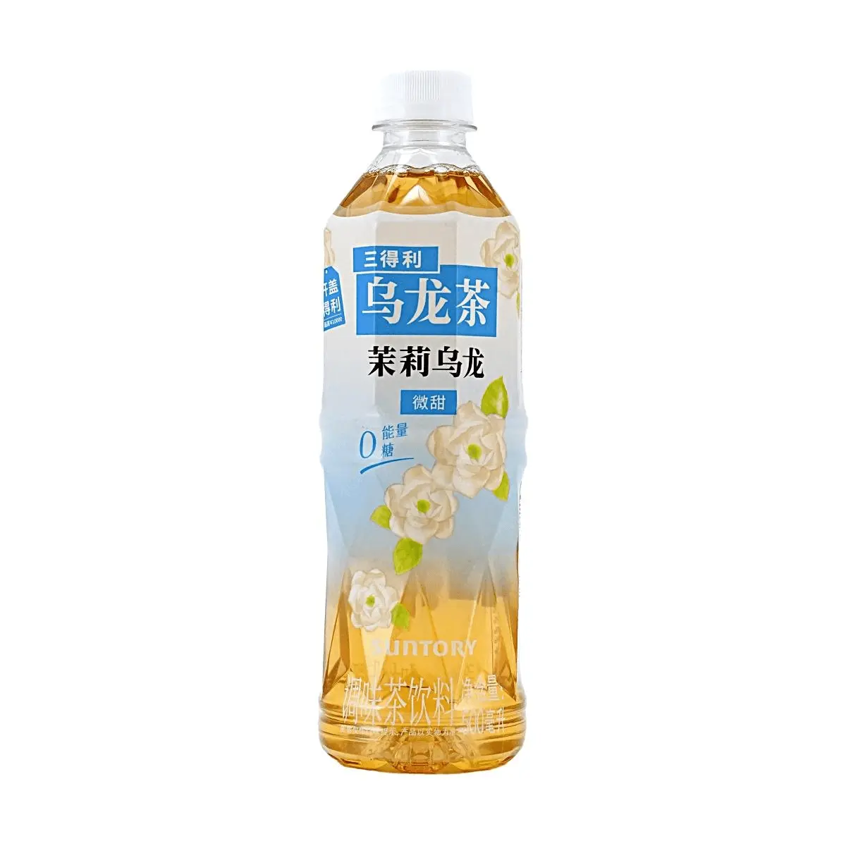Suntory Jasmine Oolong Tea 500ml - 0 Sugar, Lightly Sweet, Authentic Chinese Blend