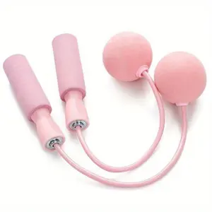 1pc Cordless Jump Rope With Weighted Ball; Skipping Rope For Sports Training