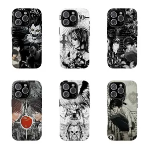 F-Y2K D3ath Note Character Phone case,for iPhone 17 16 15 14 Pro Max 13 12 11 Plus for Samsung S25 S24 S23 S22 Ultra Plus,Phone Accessories,Gifts For Fans Men Women