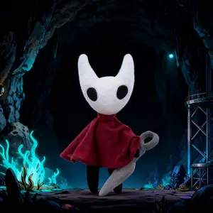 2026 Hot Global Hollow Knight Plush Toy, Perfect for Home Decor and Game Lovers, High-Quality Silk Song Character Model Doll Gift