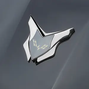 Car Metal Shield Design Badge Emblem Sticker For Wuling N300 N400 Binguo Almaz Cortez Mini Air ev Starlight 510 530 Accessories