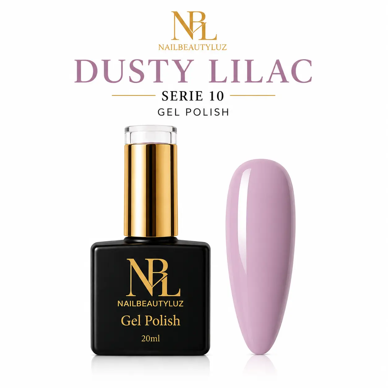 NBL Dusty Lilac series 10  Gel Polish 20ML