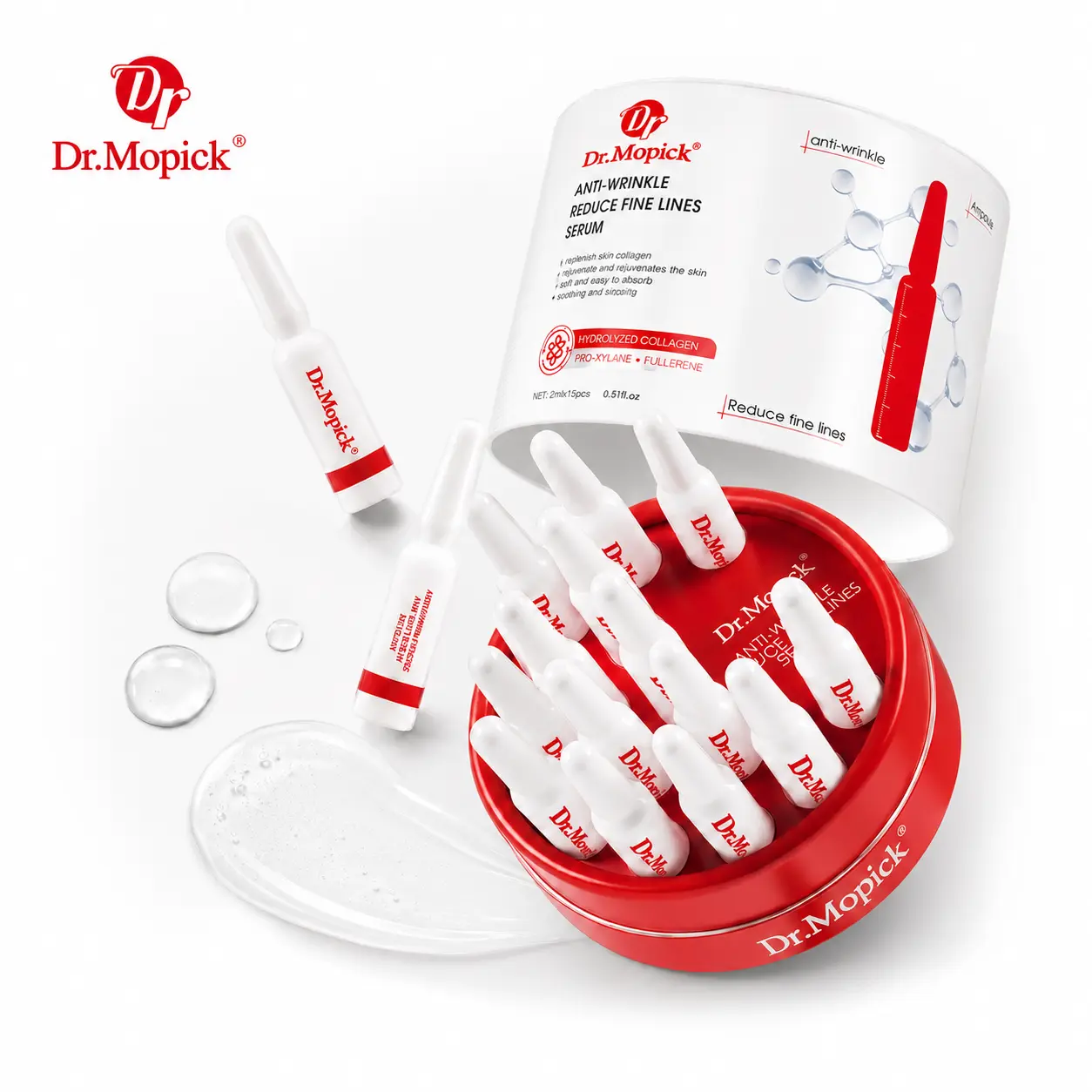 Dr.Mopick Anti-Wrinkle Firming Essence - At-Home Facial Anti-Aging Serum for Smooth Skin Repair, Daily Use Skincare Product (Time-Limited Activity)