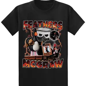 Feathers McGraw tee