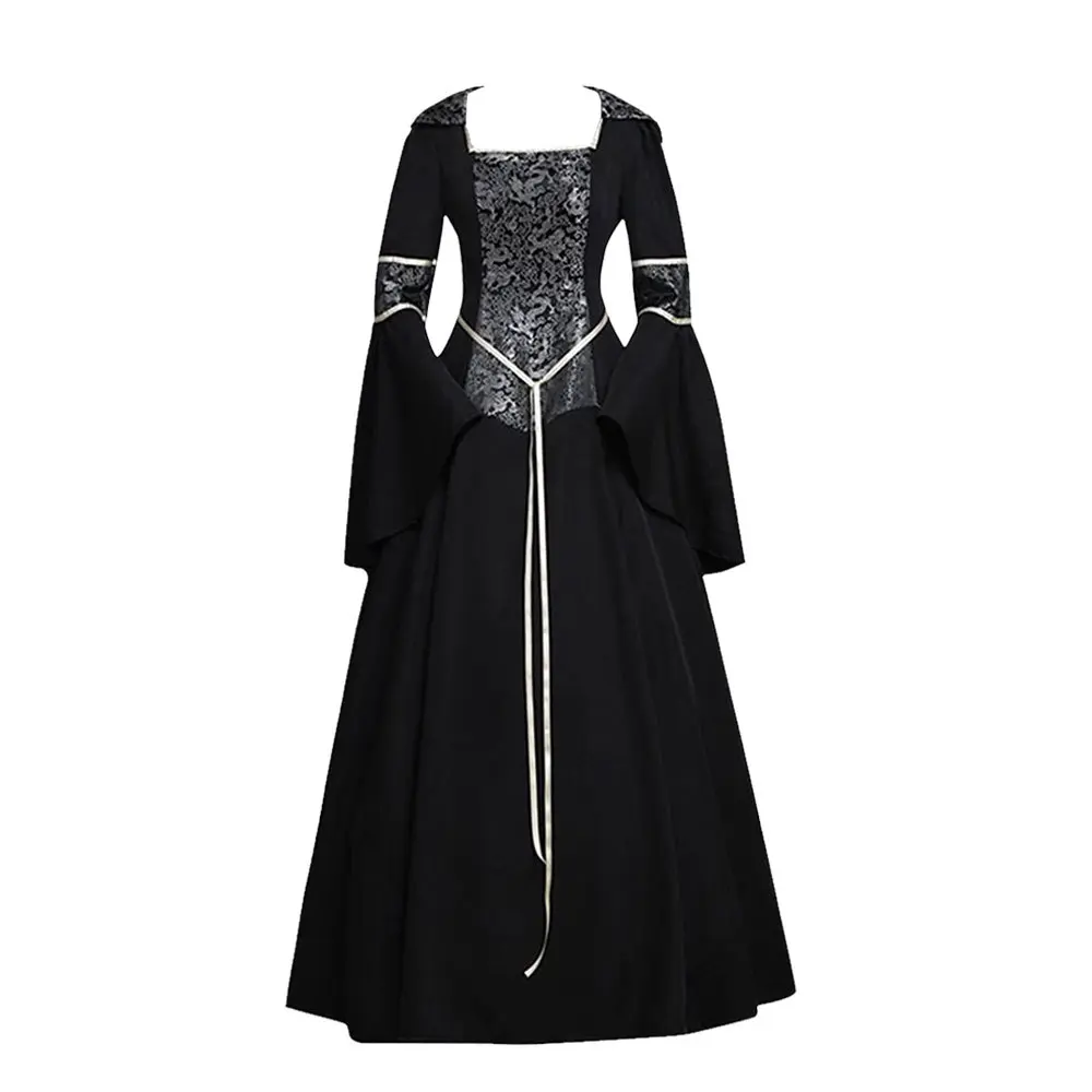 Black Gothic Vampire Dress