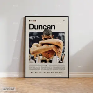 Tim Duncan - San Antonio Spurs poster