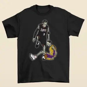 Skeleton Allen Iverson Step Over T-Shirt Skeleton Allen Iverson Step Over T-Shirt