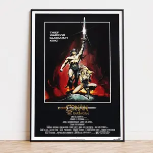 Conan the Barbarian - Movie Poster |  | High Quality Ready To Print