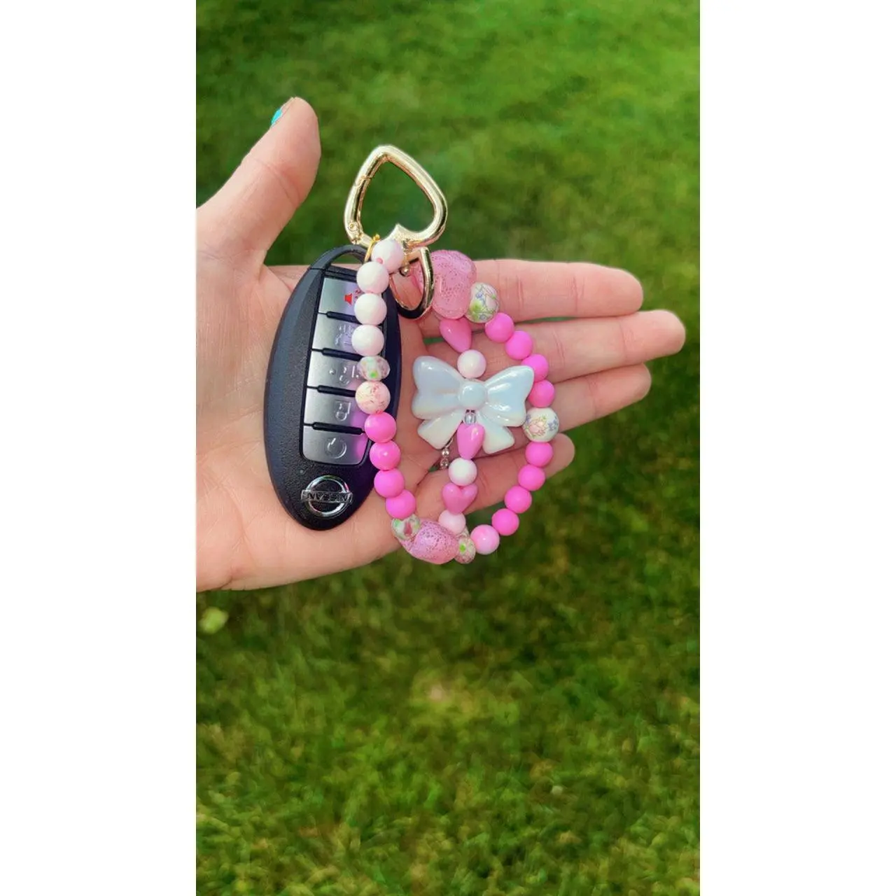 90s Dreamscape Keychain, Fashion Accessory, Costume Jewelry