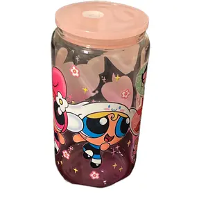 Hello Kitty Friends Powerpuff Girls Tumbler - Perfect for Your Drinks - Drinkware, Bottle