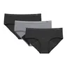 Hanes Comfort Period. Hipster Underwear Super Leaks 3-pack Women's Multi Pack Comfortable Fit Soft Stretch Fabric Breathable Sp41ya