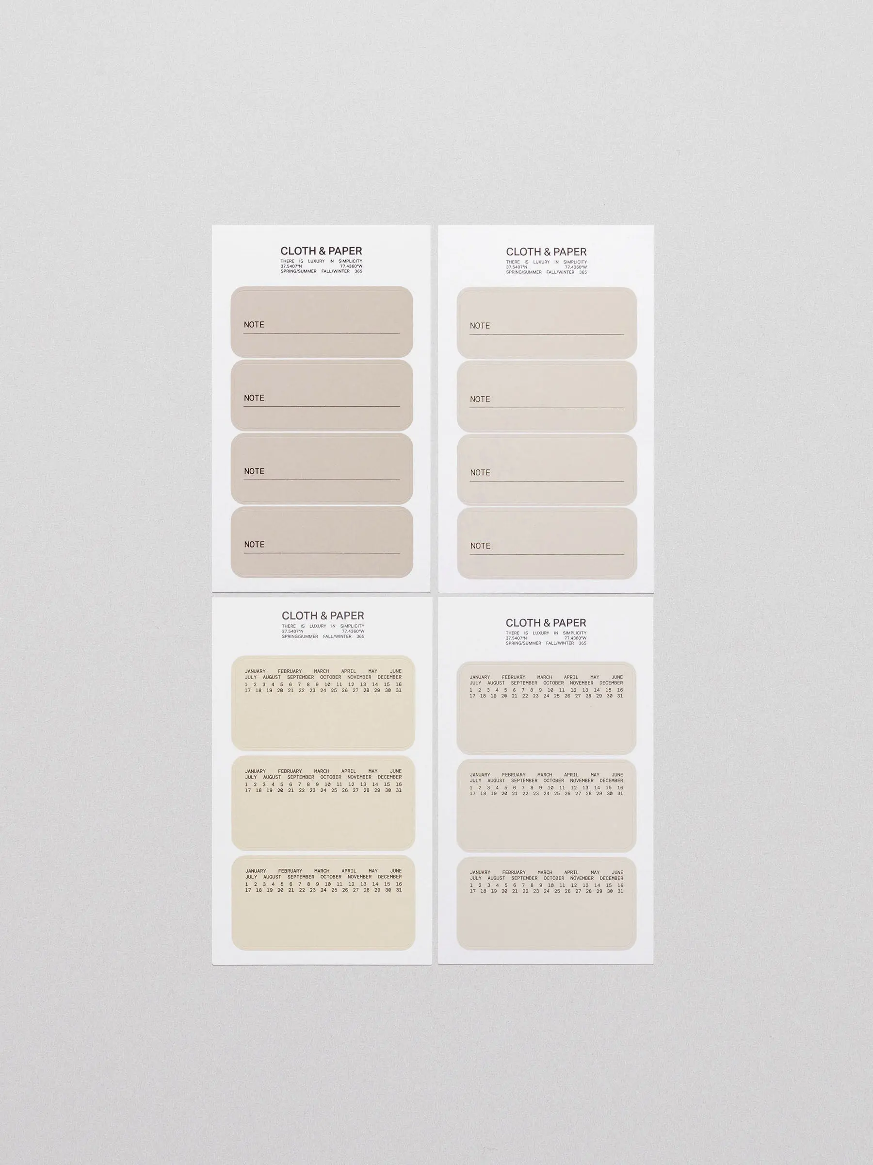 Label Planner Stickers | Note
