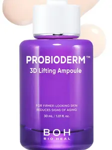 BIOHEAL BOH Probioderm 3D Lifting Ampoule 1.01 fl oz 30 ml Advanced Elasticity Serum with Probiotics Peptides for Sculpted Firm Skin