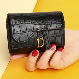 Fashion Trendy Unique Design Stone Texture Coin Purse, Simple Multi-Card Slot Wallet, Stylish Small Pocket Organizer, Fashionable Card Holder