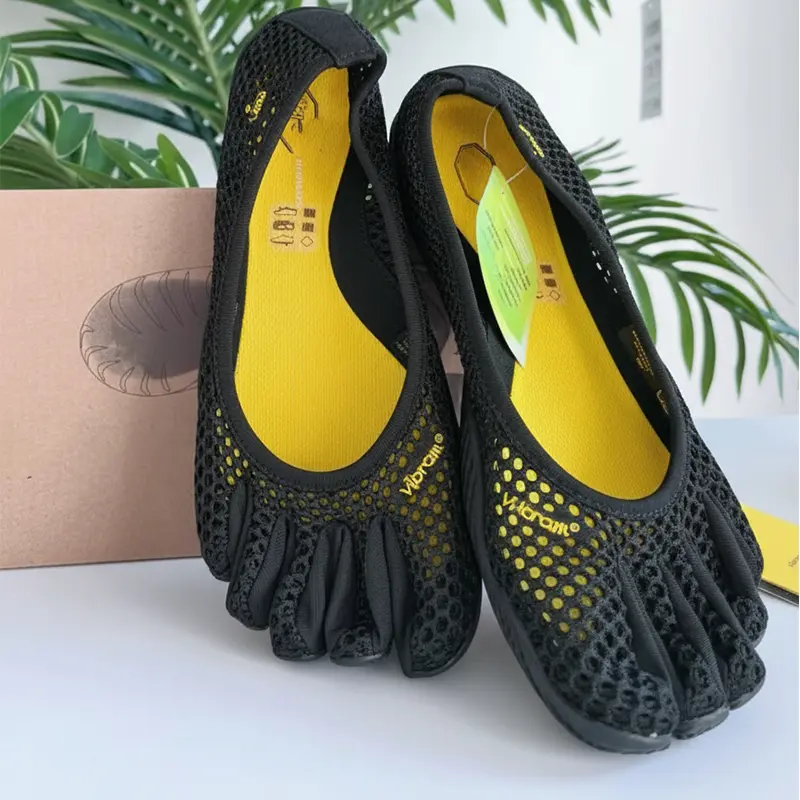Women's Five-Toe Shoes for Yoga and Pilates, Soft Shoes for Fitness and Sports, Suitable for Daily Exercise and Commuting