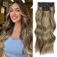 H10/28# Brown mix Dirty Blonde(4PCS-20Inch)