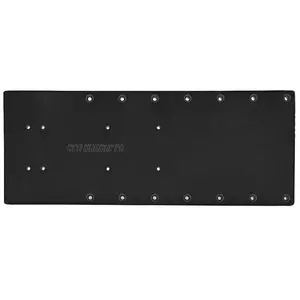 Sea Brackets 20" Straight Trolling Motor Plate - Black [SEA2325-BLK]