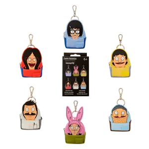 Bob's Burgers Blind Box Mini Backpack Keychain Charm