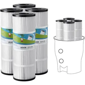 VEVOR Replacement Filter for Hayward C500, CX500-RE, PA50, Ultral-A11, PP-A11, Unicel C-7656, Filbur FC-1240, FC-0625, FC-0620, Lx OD: 20x7, 50 sq. ft Filter CartridgeVEVOR Super Brand Day