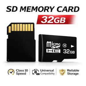 32GB SDHC UHS-I Class 10 Memory Card for DSLR/Camera, Full HD Video Recording