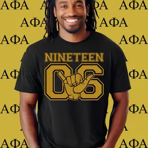 Alpha Phi Alpha T-shirt. Alpha 1906 Fraternity Apparel. Ice Cold Brothas, The Oldest & The Coldest, Men of Distinction.