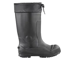 Baffin Mens Titan Insulated Rain Casual Boots Mid Calf - Black