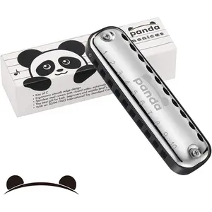Panda Harmonica for , Diatonic Key of C, Smooth Rounded Edges