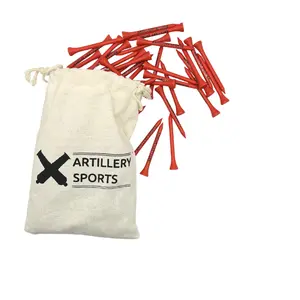 Red Leg Bamboo Golf Tees - 100 Pack