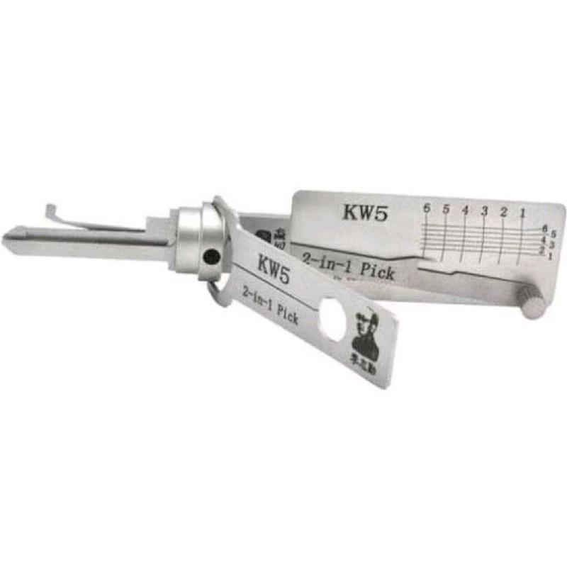Kwikset (KW1) 5 Pin 2-in-1 Tool - (KW5) 6 Pin 2-in-1 Tool by Original ...