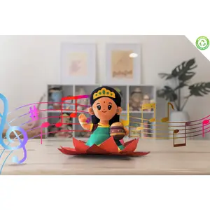 Laxmi Devi (Mini 7") Mantra Singing Plush Toy